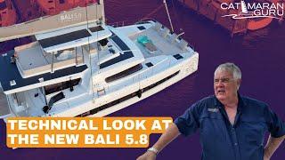 Bali 5.8: Engines, Solid Foredeck, Solar Panels, Construction and More