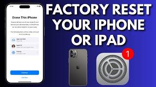 How To Factory Reset Your iPhone And iPad | How To Reset Other Settings On iPhone