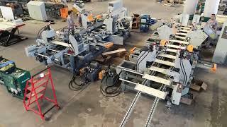 SF4060 automatic wooden pallet collar production line