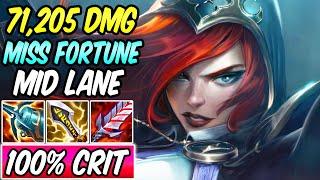 S+ BROKEN COVENANT MISS FORTUNE MID GAMEPLAY 100% CRIT | Best Build & Runes S13 | League of Legends