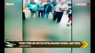 Viral Video Pelaku Curanmor Ditelanjangi Warga di Pulogadung - Police Line 30/08