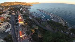 Bordighera Italy 4K Avata 2 Drone video