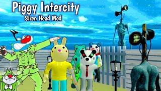 Siren Head Attacked Oggy Camp- Piggy Interciy Siren Head mod with Oggy and Jack gameplay