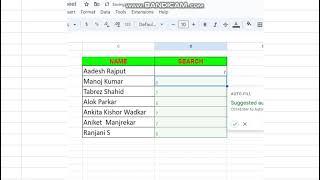 SEARCH Formula in Google Sheets | Search text, letters, space, special character in cells #shorts