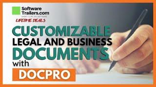 LIFETIME DEAL | DocPro  Get legal contracts and business templates