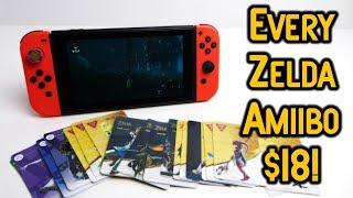 The Legend Of Zelda Amiibo Cards - Set of 22 Amiibo $18?