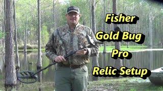 How to Set Up the Fisher Gold Bug Pro Metal Detector