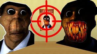 Quest to Hunt and Kill Monster Obunga In Hotel Full Of Angry Obunga Family | Nextbot Garrys mod