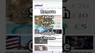 How To Remove Yahoo Search From Google Chrome | Chrome Se Yahoo Search Kaise Hataye? - Hindi - 2025