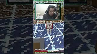 Presentando a mi perro con su contraparte de minecraft #shorts