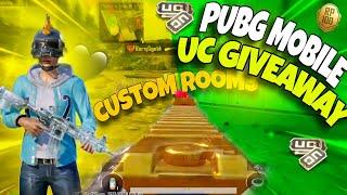 PUBG MOBILE UC GIVEAWAY CUSTOM ROOMS ONLY Chicken Dinner 63UC X Aliyt is LIVE