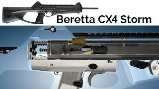 3D Animation: How a Beretta CX4 Storm works