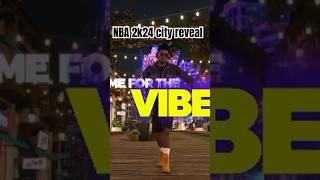 THE CITY REVEAL | NBA 2K24         #nba #nba2k24 #thecity #nextgen