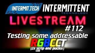 Intermit.Tech #111 - Addressable RGBCCT COB strips and pucks!