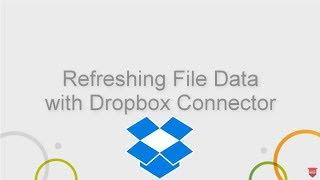 Qlik Sense Cloud Business - Refreshing File Data with Dropbox Connector