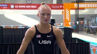 Sarah Bacon qualifies for Paris in women's 3m springboard | U.S. Olympic Diving Trials