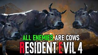 I Found the SECRET COW LEVEL in RESIDENT EVIL 4 REMAKE