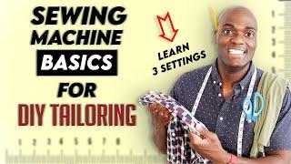 How To Use A Sewing Machine To Tailor AT HOME