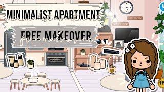 MINIMALIST APARTMENT Makeover | Free Home Designer | Toca Life