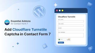 How to Add Cloudflare Turnstile Captcha in Contact Form 7