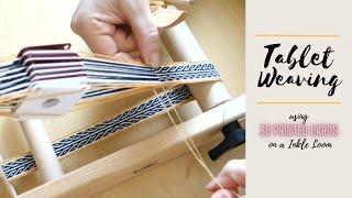 Tablet weaving on my inkle loom - follow along!