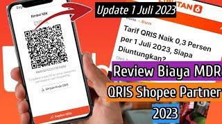 Review Biaya MDR QRIS Shopee Partner