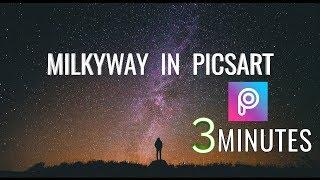 MILKYWAY EDITING IN PICSART | ASTRAL PHOTO EDITING IN PICSART | PICSART SKY EDITING