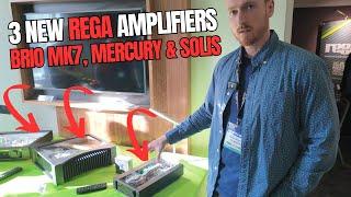 3 new Rega amplifiers: Brio MK7, Mercury, Solus - Interview with Ashton Wagner, Rega