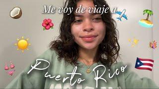 ¡Me voy de viaje a Puerto Rico! ️ | alondra willianys