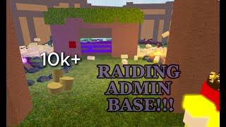 Raiding THE ADMIN BASE!!! in BOOGA BOOGA