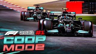 F1 2021 Co Op Career Part 1: OUR FIRST RACE WITH A FUTURE F1 ESPORTS CHAMPION