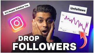 "The Shocking Truth About Losing Instagram Followers (And How To Prevent It)" 