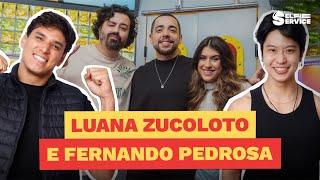 LUCAS SELFIE ENTREVISTA OS HUMORISTAS LUANA ZUCOLOTO E FERNANDO PEDROSA!