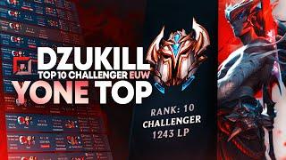 1250LP Playing YONE Top? Meet DZUKILL - The EUW player INNOVATING top lane (ft. Thebausffs)