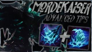 MORDEKAISER ADVANCED TIPS | THE BEST MORDEKAISER MECHANICS FOR MORDEKAISER MAINS | League Of Legends