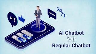 Difference between an AI Chatbot & a Regular Chatbot | DaveAI