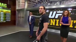 ufc fighters and the punching machine