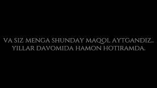 nashid Ahmed Bukhatir ya ummi uzbekcha tarjimasi onajon!            красивый нашид!