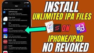 Sideload Unlimited IPA on iPhone/iPad iOS 18 ! Fix Sidestore 3 App Limit | No Jailbreak/No PC 2025