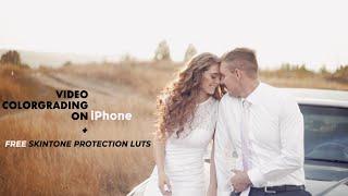 How to Color Grade Videos on iPhone  + Free Skin Tone Protection LUTs | May 2020LUTs