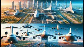 Forgotten Prototypes | 1990s VS Modern Aircraft |  Largest Aircraft in the World | JetologyPlane