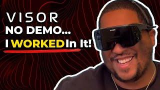 Visor: Smallest 4K Per Eye Headset WORKS!?| I WORKED In IT!