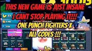 This New Game is Just Insane !!!! - One Punch Fighters X Release !!! All Codes + Free Auto Clicker