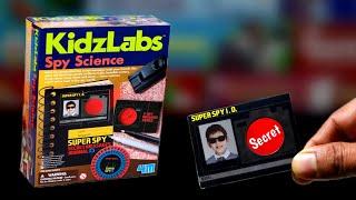 Amazing Spy Science Gadgets, Unboxing & Test Experiment Kit