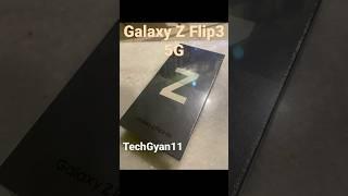 Galaxy Z Flip3 5G#unboxing  Unboxing #short video viral #technology TechGyan11 #welcome 