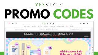 YesStyle Promo Code - TOP 3 PROMO CODE (2024)