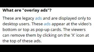 YouTube to remove 'overlay ads' from April 6 ~ How will it impact you