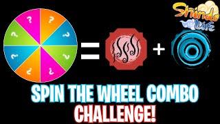 SPIN THE WHEEL COMBO Challenge (1 SPIN = 1 BLOODLINE) | Shindo Life