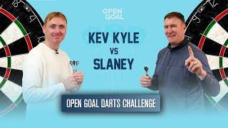  SLANEY vs KEV KYLE | Can Paul Slane Stop Kev From A Clean Sweep In The Open Goal Darts Challenge?