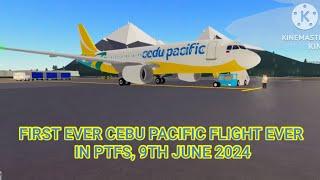 (First ever flight Cebu Pacific Flight in PTFS) Cebu Pacific A320 RP-????? from GR-Grinvadik